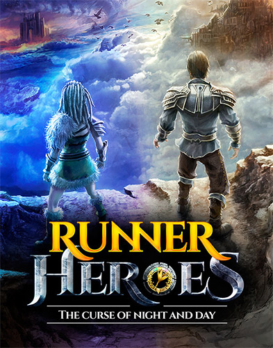 Runner Heroes: The Curse of Night & Day cover