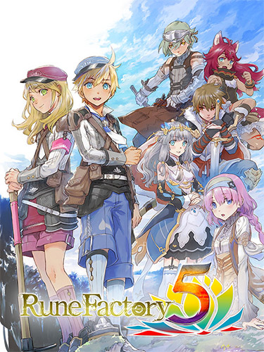 Rune Factory 5 + 10 DLCs cover