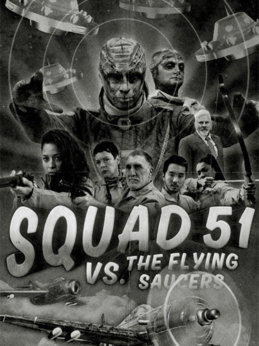 Squad 51 vs. the Flying Saucers cover