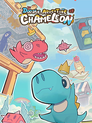 Doodle Adventure of Chameleon cover