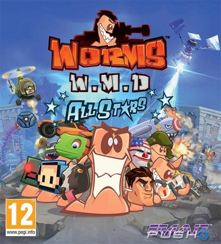 Worms W.M.D. + All-Stars DLC + Wormhole Update cover