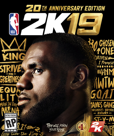 NBA 2K19: 20th Anniversary Edition cover